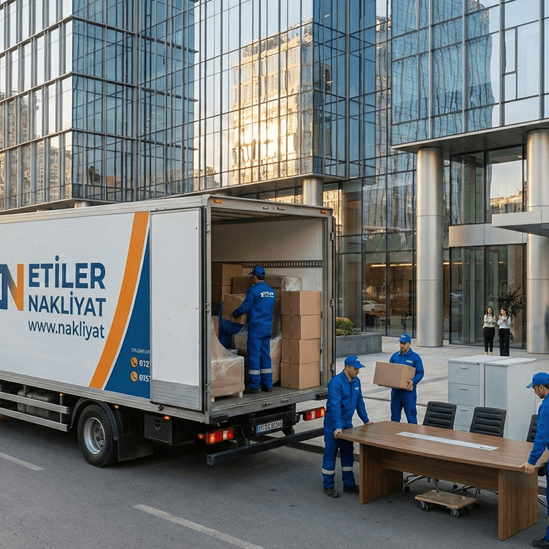 Ofis ve iş yerlerinin eşyalarını güvenle taşır.