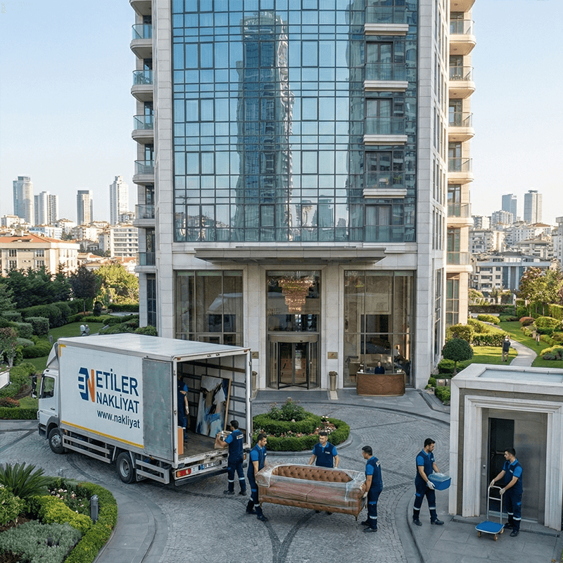 Rezidans taşımacılığında eşyalarınızı güvenle taşıyoruz.