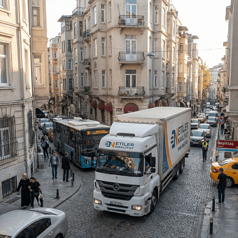 Şehir içi ev ve ofis eşyalarını güvenle taşır.