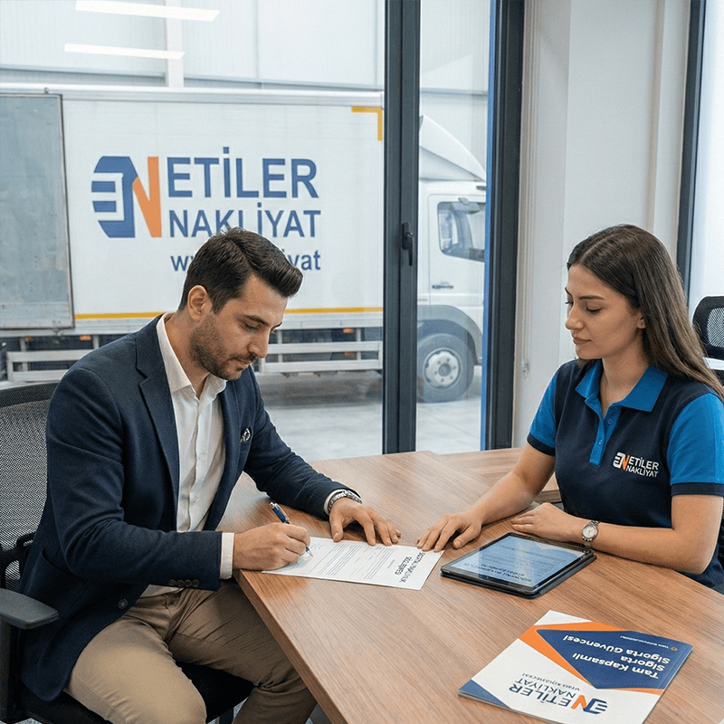 Eşyalarınızı olası hasarlara karşı sigortalı taşır.